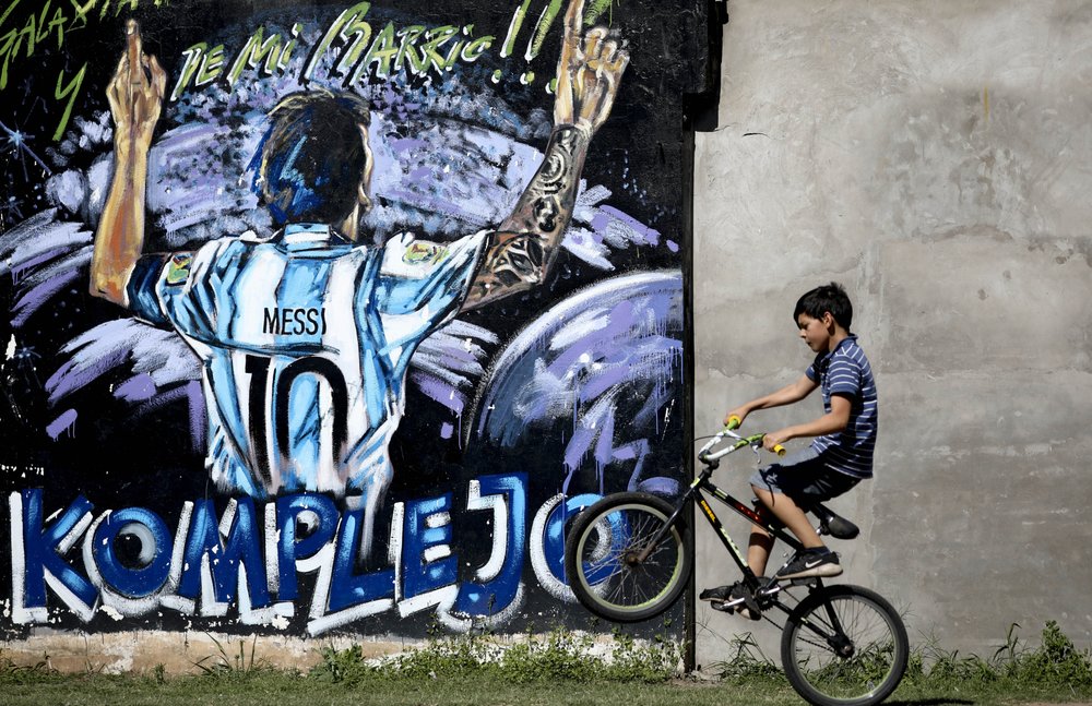 messi infacia rosario