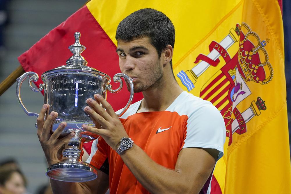 Nuevo rey Carlos Alcaraz campeon del US Open y numero