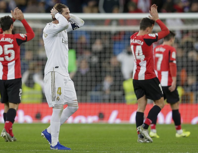 real madrid cierra el año sin goles frente al athletic club