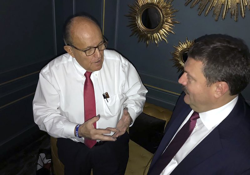 giuliani influye a destitución de embajadora de ucrania